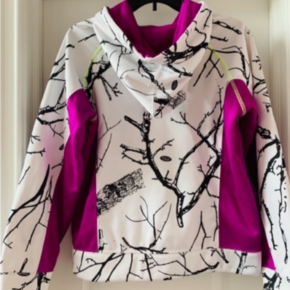 GORGEOUS TRAIL CREST WOMENS HOODIE W/KANGROO POUCH SZ-MEDIUM - Picture 4 of 7